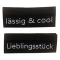 Weblabel | Lieblingsstück/lässig & cool | schwarz