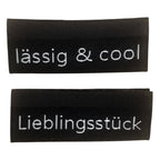 Weblabel | Lieblingsstück/lässig & cool | schwarz