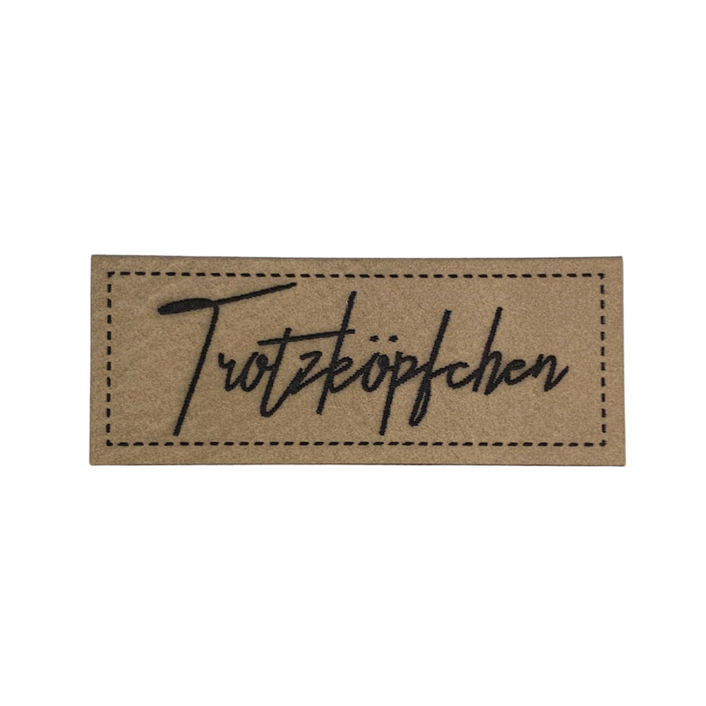 Label | 2x5 cm | Trotzköpfchen | 30 Farben