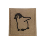 Label | 4x4 cm | Pinguin #1 | 30 Farben