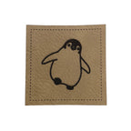 Label | 4x4 cm | Pinguin #2 | 30 Farben