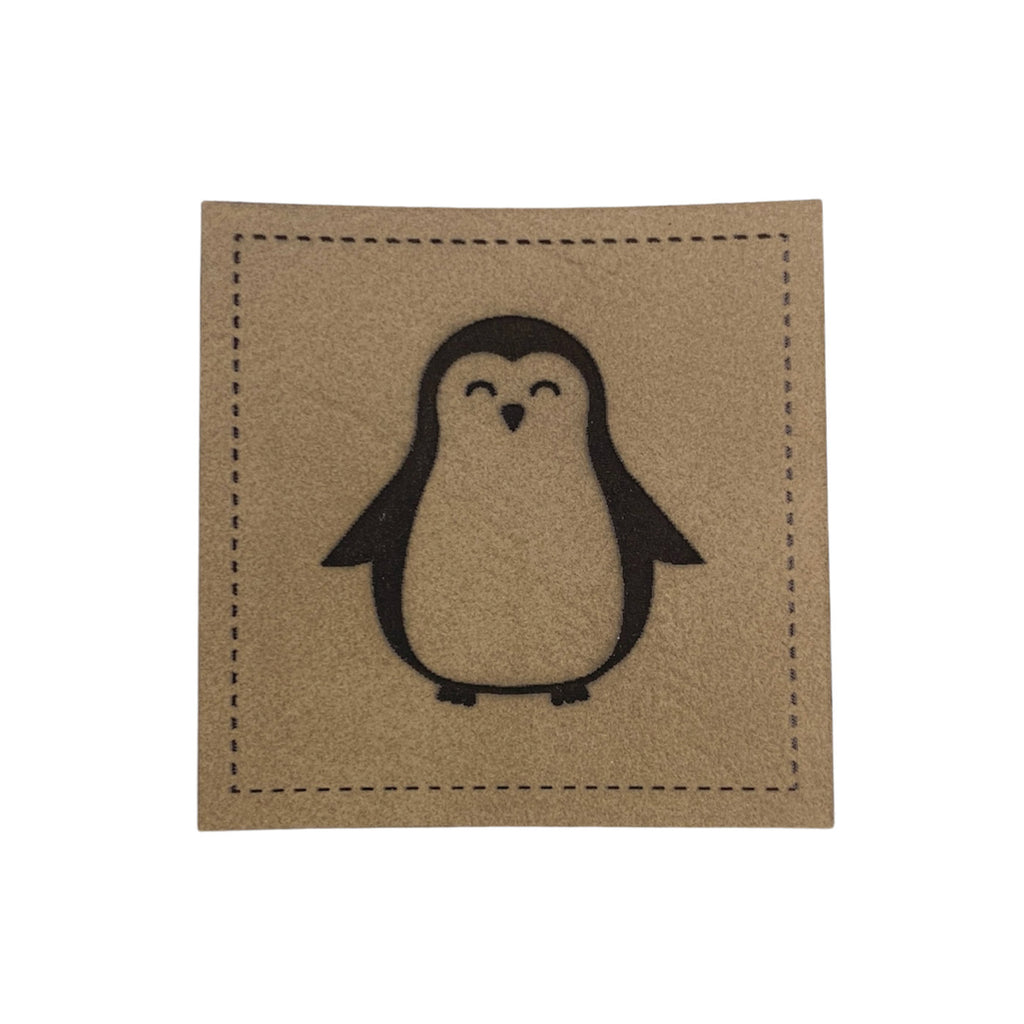 Label | 4x4 cm | Pinguin #3 | 30 Farben