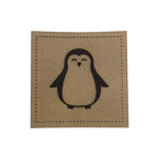 Label | 4x4 cm | Pinguin #3 | 30 Farben