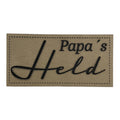 Label | 3x6 cm | Papa's Held | 30 Farben