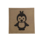 Label | 4x4 cm | Pinguin #4 | 30 Farben