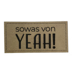 Label | 3x6 cm | sowas von yeah | 30 Farben
