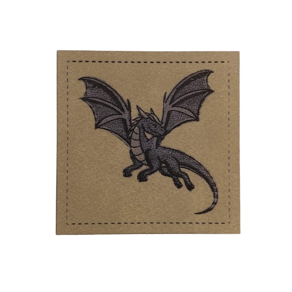 Label | 4x4 cm | Dragon Style #2 | 30 Farben