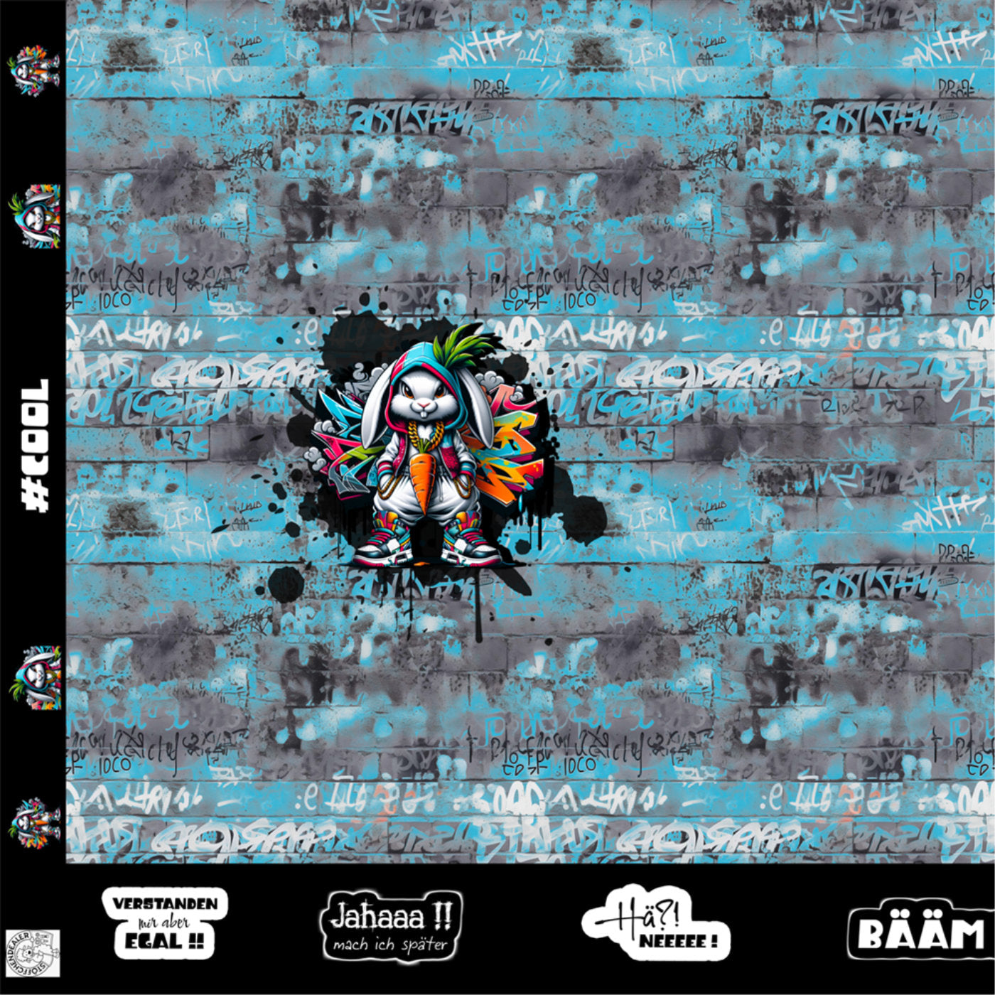 Panel Hip Hop Hase | Eigenproduktion