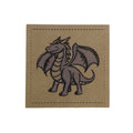 Label | 4x4 cm | Dragon Style #1 | 30 Farben
