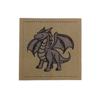 Label | 4x4 cm | Dragon Style #1 | 30 Farben