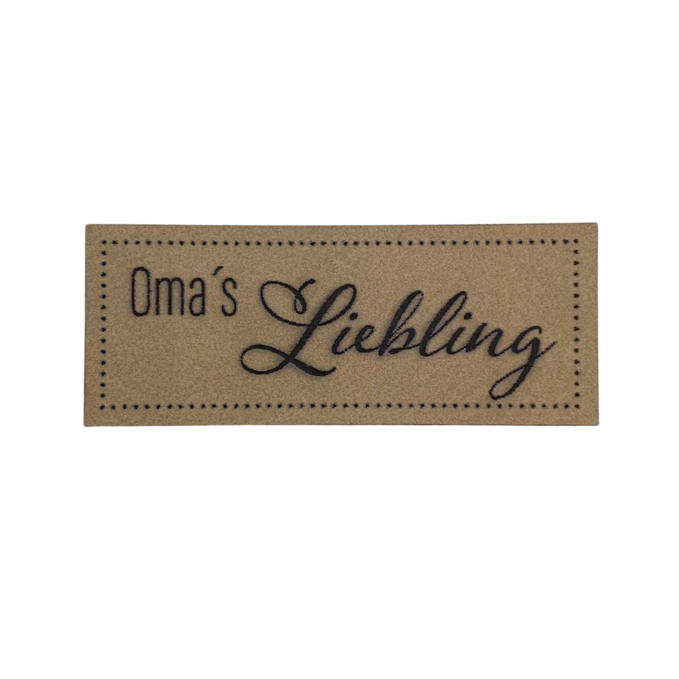 Label | 2x5 cm | Oma's Liebling | 30 Farben