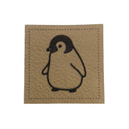 Label | 4x4 cm | Pinguin #6 | 30 Farben