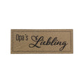 Label | 2x5 cm | Opa's Liebling | 30 Farben
