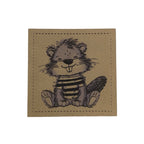 Label | 4x4 cm | Biberlein #1 | 30 Farben