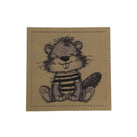 Label | 4x4 cm | Biberlein #1 | 30 Farben
