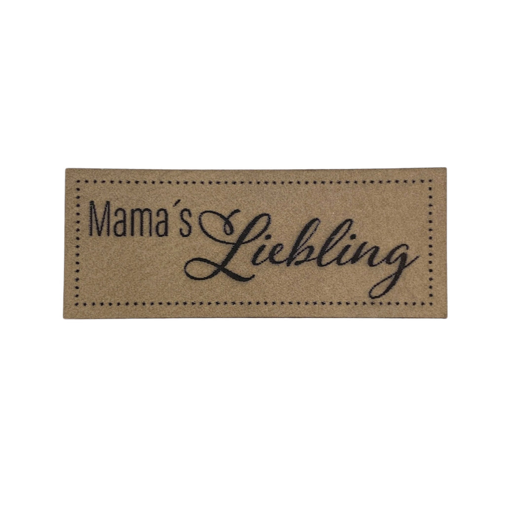 Label | 2x5 cm | Mama's Liebling | 30 Farben
