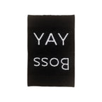 Weblabel | YAY/Boss | schwarz
