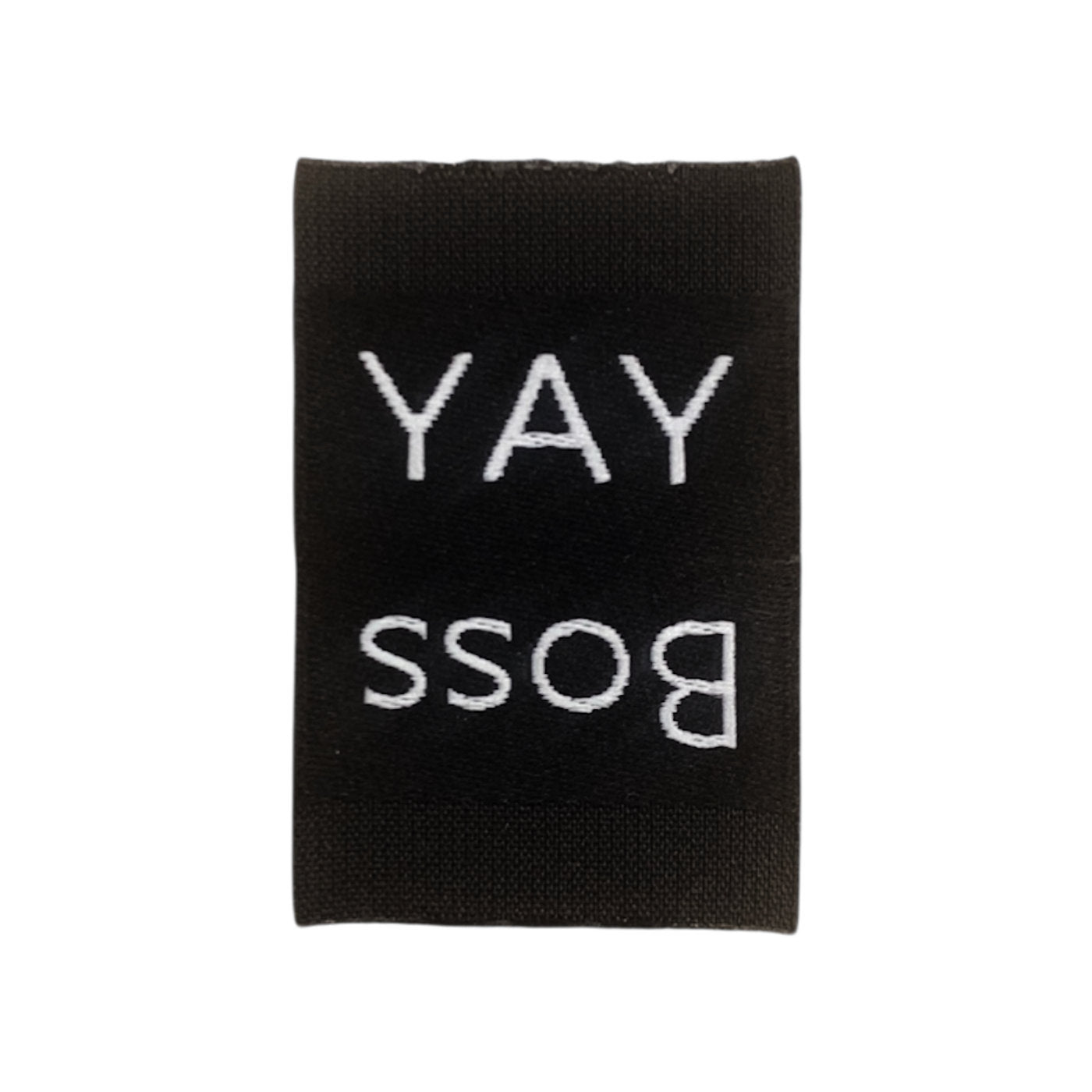 Weblabel | YAY/Boss | schwarz