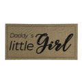 Label | 3x6 cm | Daddy's little Girl | 30 Farben