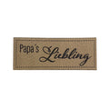 Label | 2x5 cm | Papa's Liebling | 30 Farben