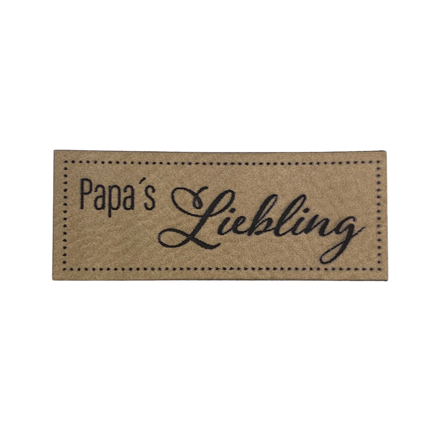 Label | 2x5 cm | Papa's Liebling | 30 Farben