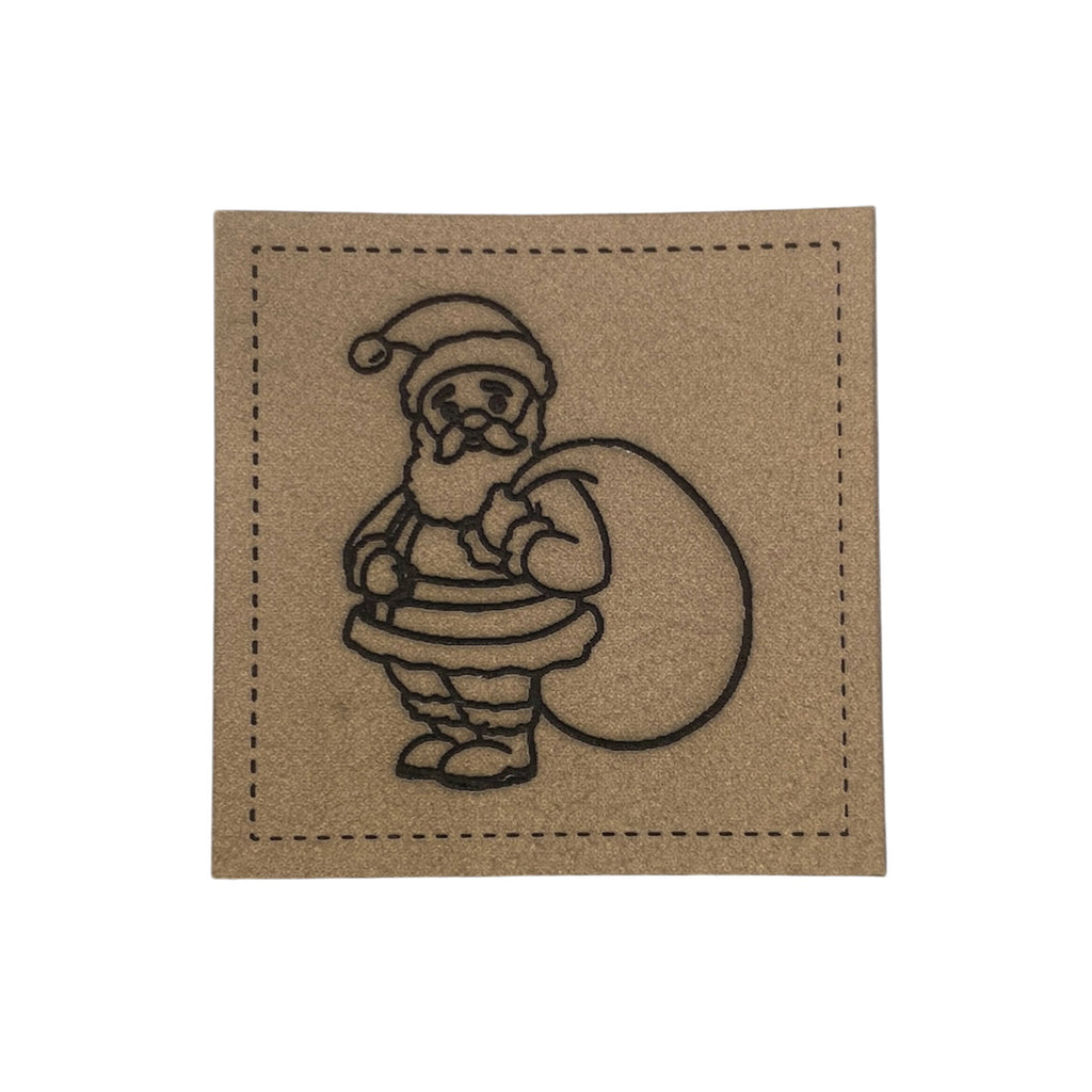 Label | 4x4 cm | Weihnachtsmann #1 | 30 Farben