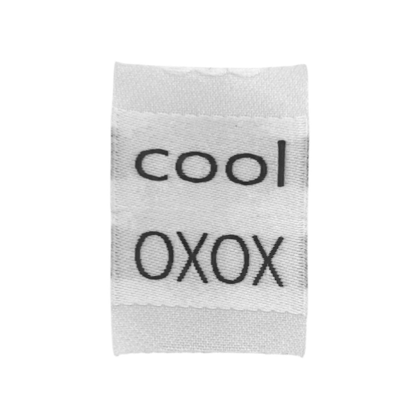 Weblabel | XOXO/cool | weiß