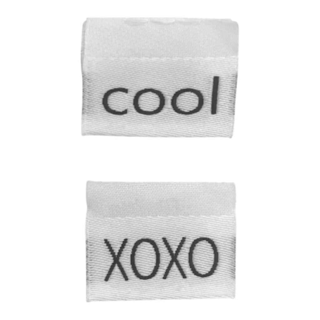 Weblabel | XOXO/cool | weiß