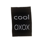 Weblabel | XOXO/cool | schwarz