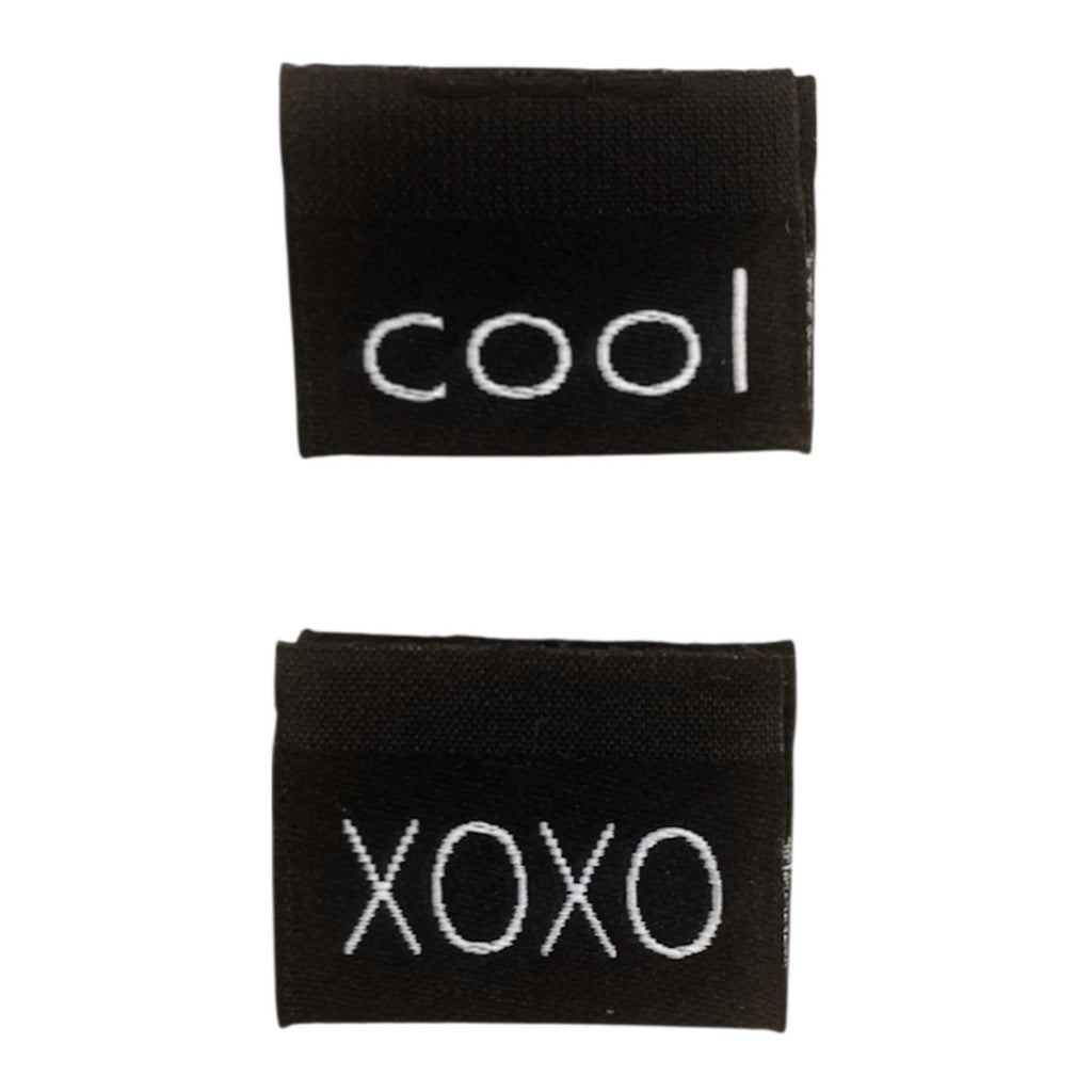 Weblabel | XOXO/cool | schwarz