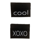 Weblabel | XOXO/cool | schwarz