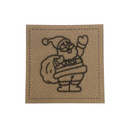 Label | 4x4 cm | Weihnachtsmann #3 | 30 Farben