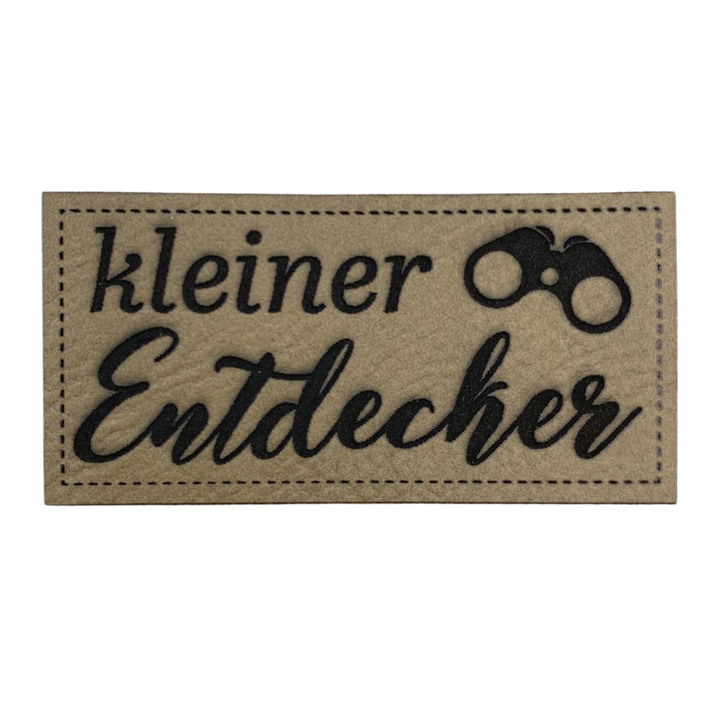 Label | 3x6 cm | kleiner Entdecker | 30 Farben