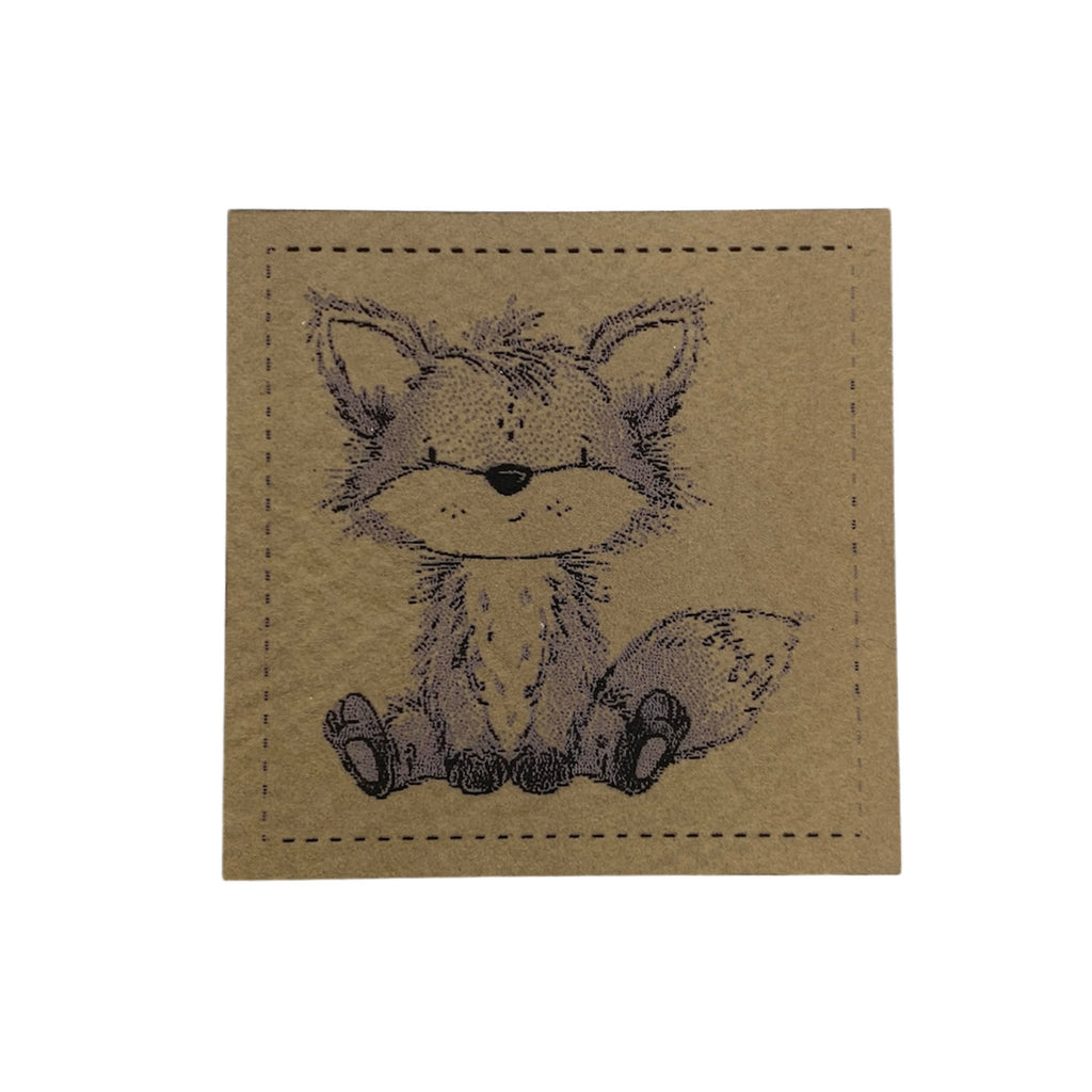 Label | 4x4 cm | Fuchsilein | 30 Farben