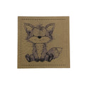 Label | 4x4 cm | Fuchsilein | 30 Farben