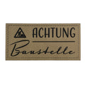 Label | 3x6 cm | Achtung Baustelle | 30 Farben