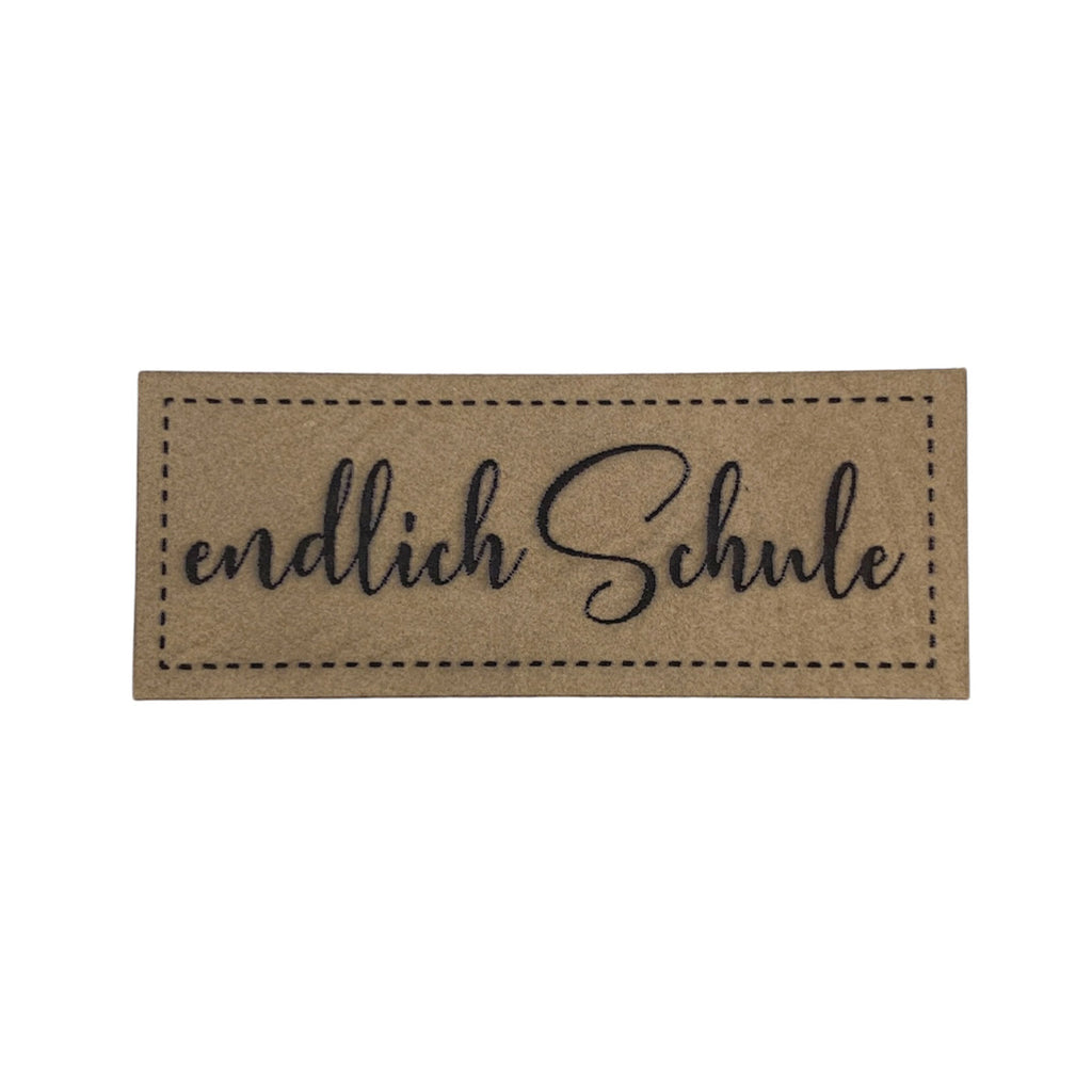 Label | 2x5 cm | endlich Schule #1 | 30 Farben