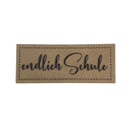Label | 2x5 cm | endlich Schule #1 | 30 Farben