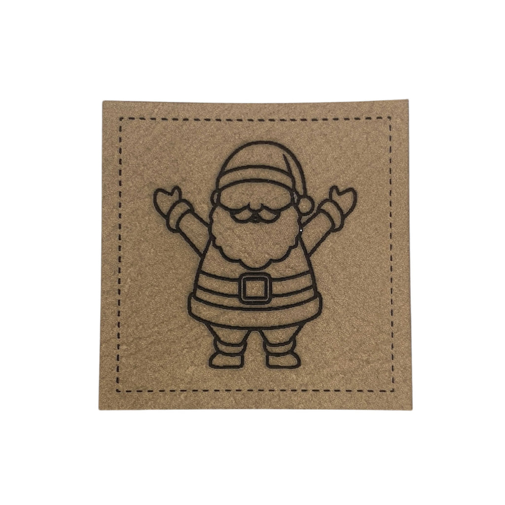 Label | 4x4 cm | Weihnachtsmann #5 | 30 Farben