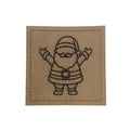 Label | 4x4 cm | Weihnachtsmann #5 | 30 Farben