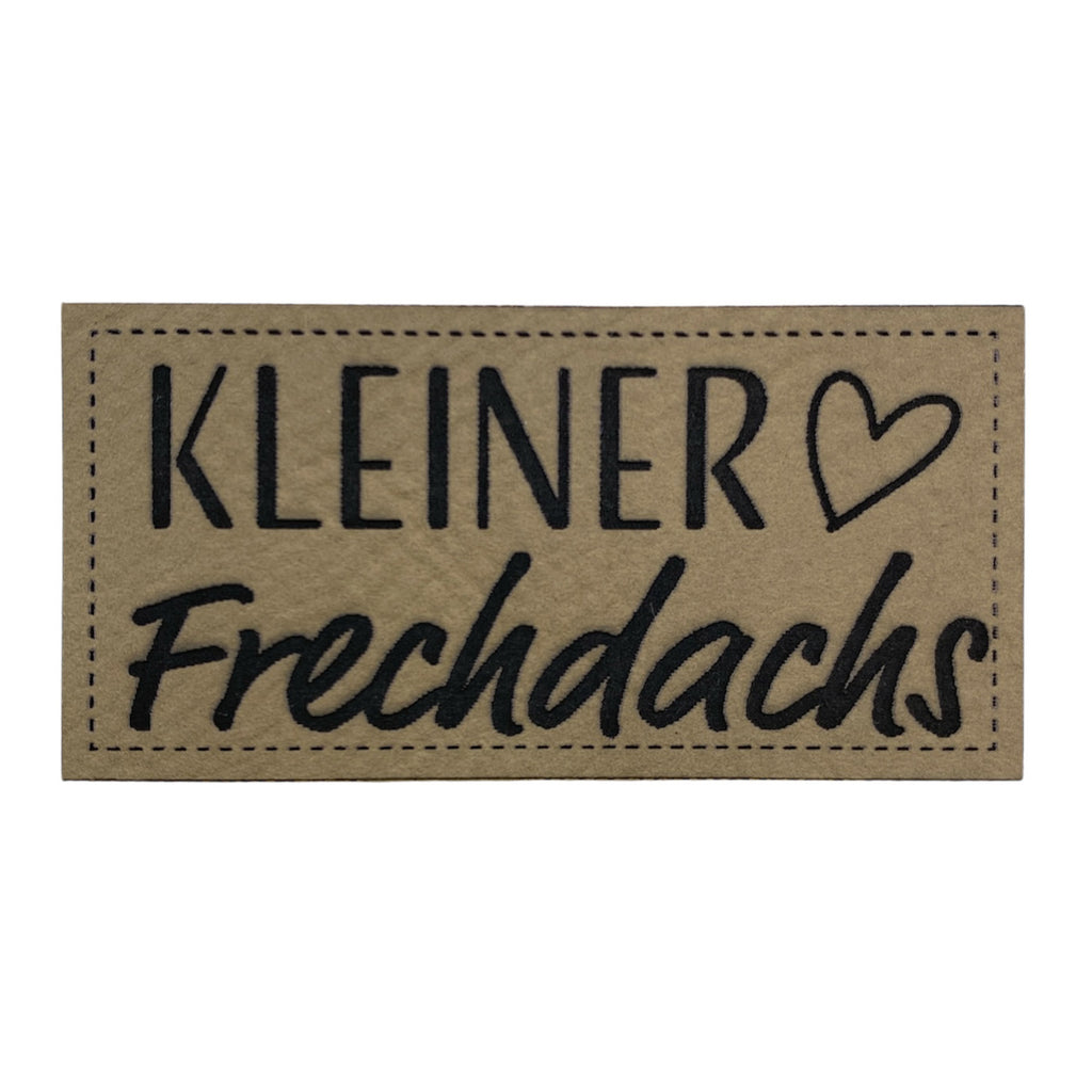 Label | 3x6 cm | kleiner Frechdachs | 30 Farben