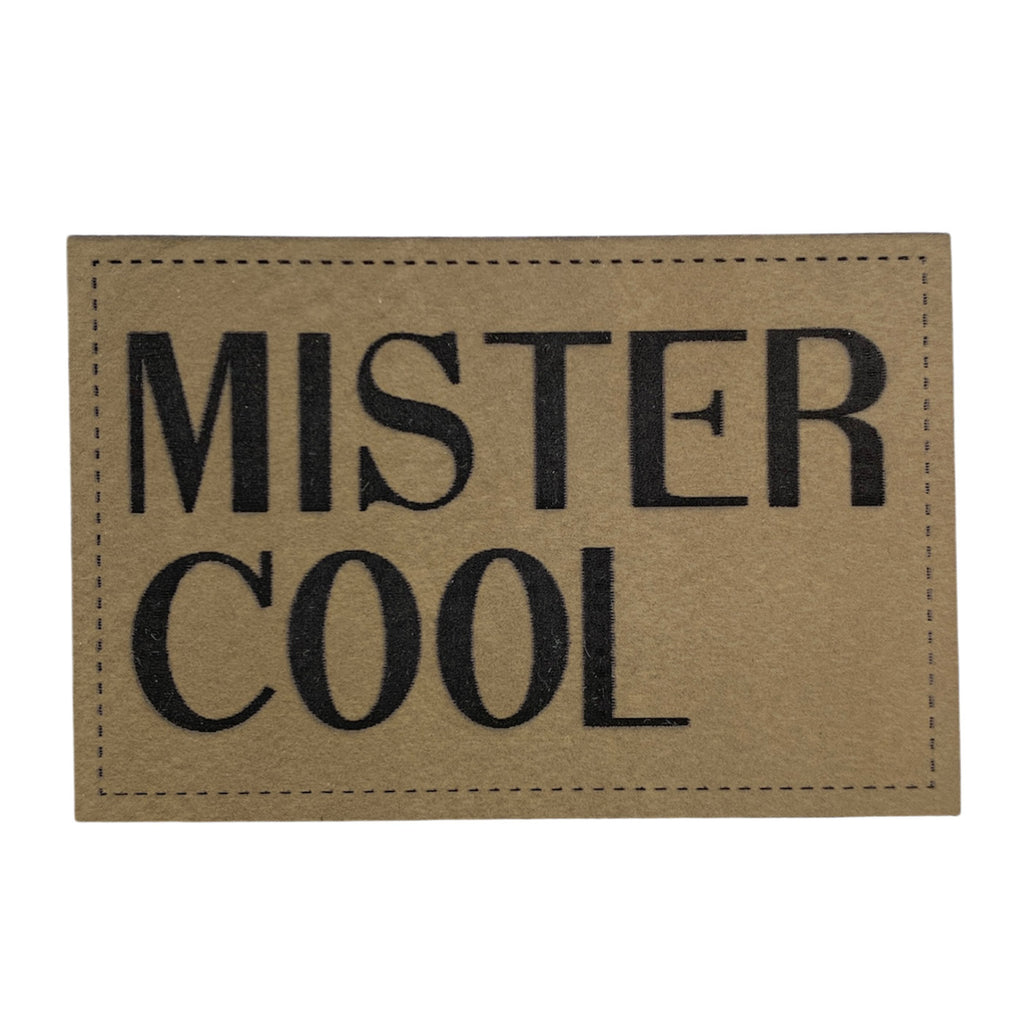Label | 4x6 cm | MISTER COOL | 30 Farben