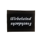 Weblabel | Frechdachs/Wirbelwind | schwarz