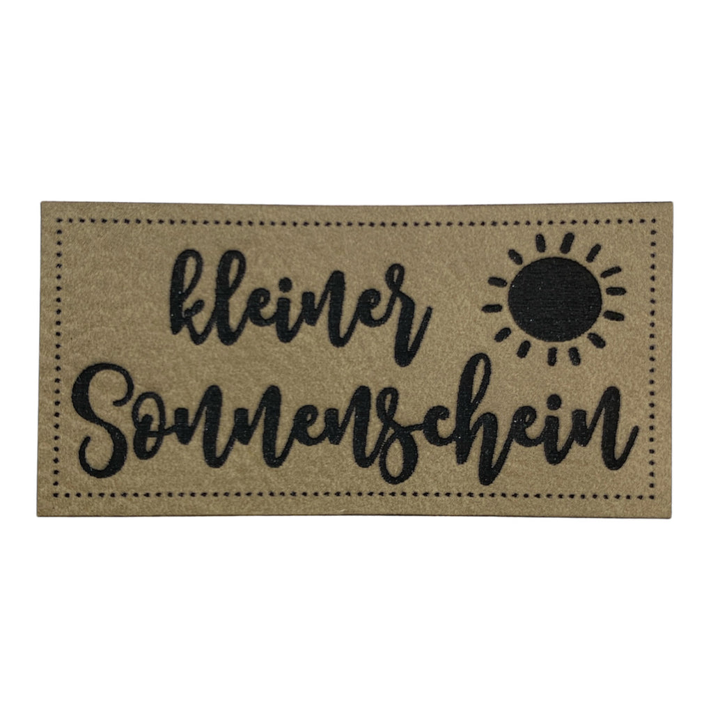 Label | 3x6 cm | kleiner Sonnenschein | 30 Farben