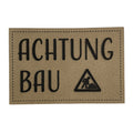 Label | 4x6 cm | Achtung Bau | 30 Farben
