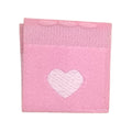 4 Stück Weblabel | Herz | rosa