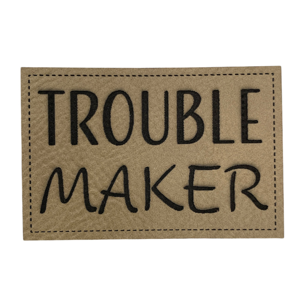 Label | 4x6 cm | Trouble Maker | 30 Farben