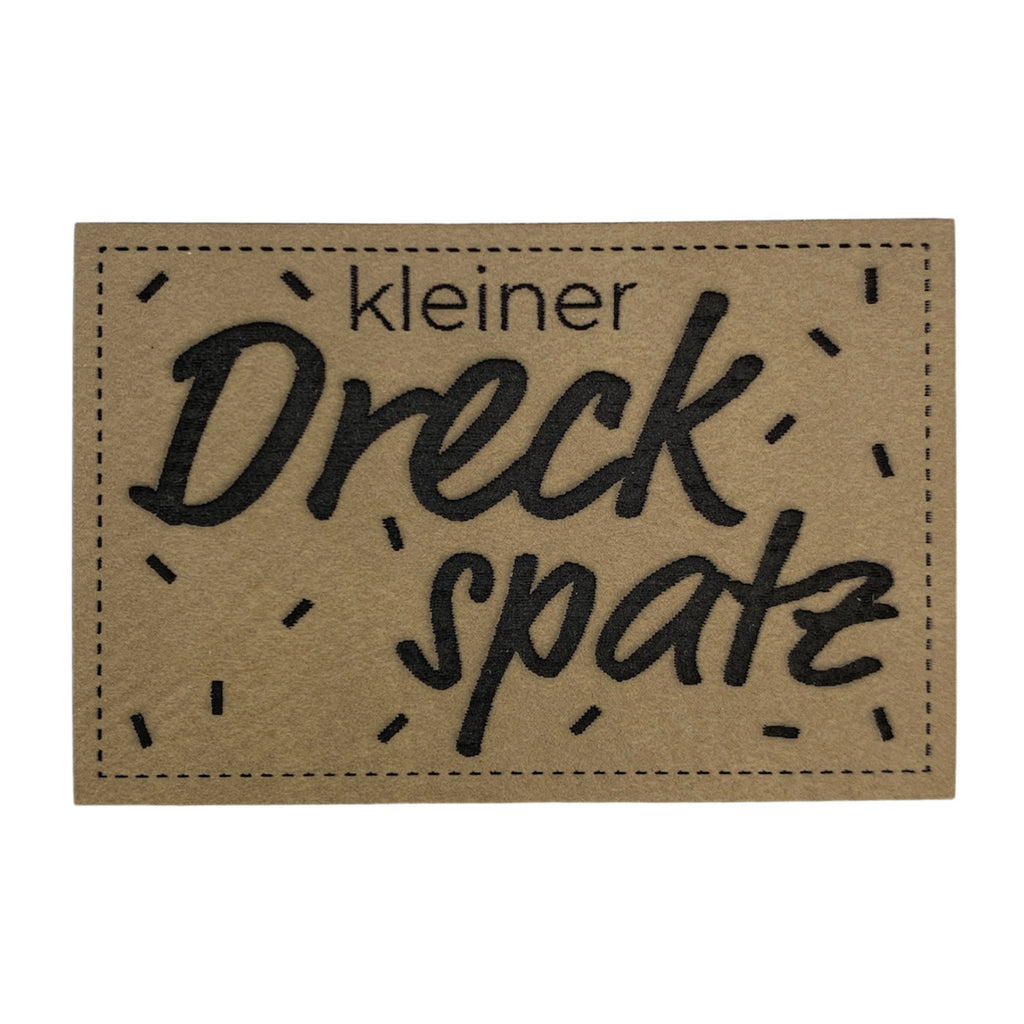 Label | 4x6 cm | kleiner Dreckspatz | 30 Farben