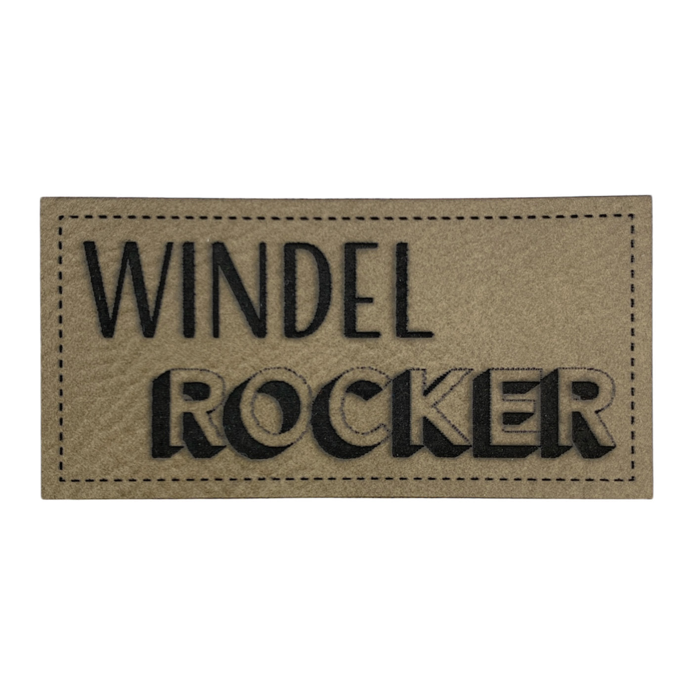 Label | 3x6 cm | Windelrocker | 30 Farben