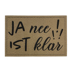 Label | 4x6 cm | Ja ne ist klar | 30 Farben